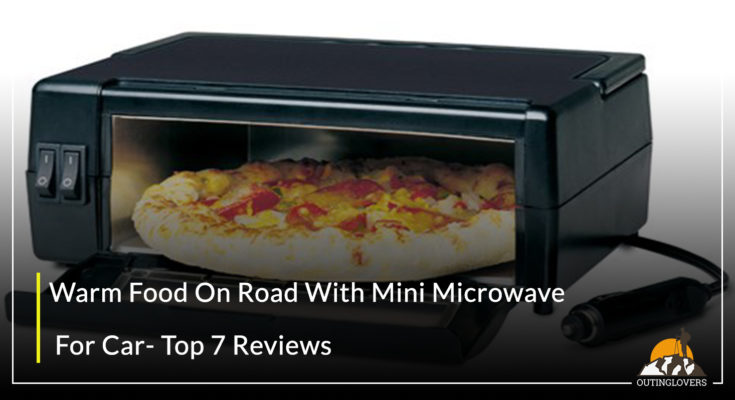 Warm Food On Road With Mini Microwave For Car
