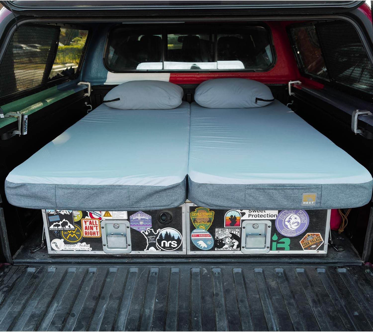 HEST Dually - Portable Camping truck bed mattress